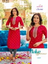 Seema By Aanchi Straight Cut Embroidery Kurtis Wholesale Market In Surat